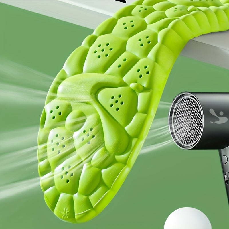 Orthopedic Elastic Insoles – Breathable Arch Support with Shock-Absorbing Heel