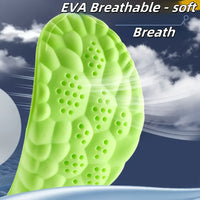 Orthopedic Elastic Insoles – Breathable Arch Support with Shock-Absorbing Heel