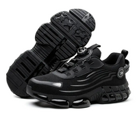 Men's Safety Work Boots with Steel Toe and Air Cushion Sole