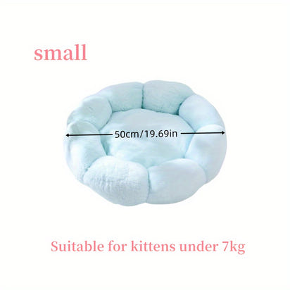 Flower-Shaped Pet Bed
