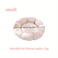 Flower-Shaped Pet Bed