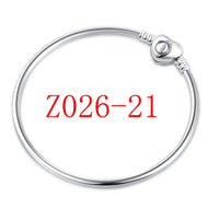 White Series Clear Stone Heart Clip Charm Fit Original 925 Sterling Silver Plated Bracelet Beads DIY Women Jewelry Gift Making