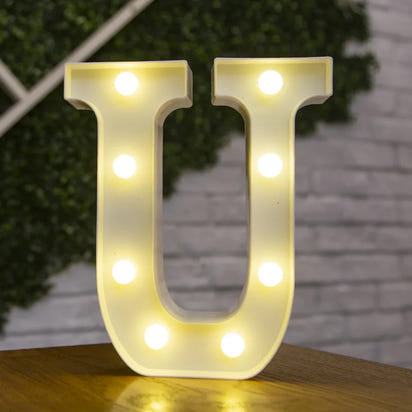 LED Letter and Number Lights