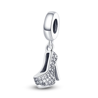 Original Breloque Charms Silver 925 Sparkling CZ Zircon Charm Beads fit plata de ley Original Bracelet DIY