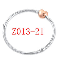 White Series Clear Stone Heart Clip Charm Fit Original 925 Sterling Silver Plated Bracelet Beads DIY Women Jewelry Gift Making