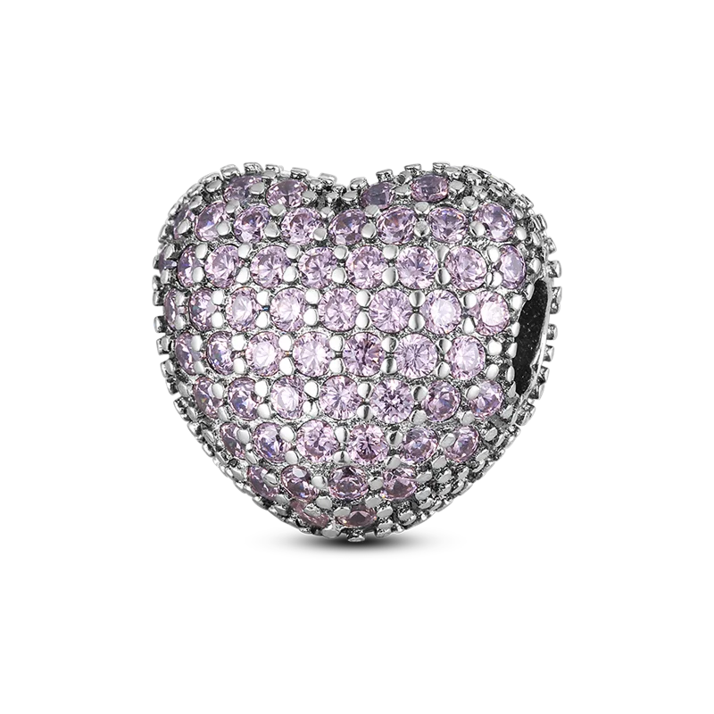 Original Breloque Charms Silver 925 Sparkling CZ Zircon Charm Beads fit plata de ley Original Bracelet DIY