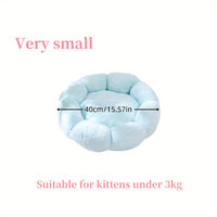 Flower-Shaped Pet Bed